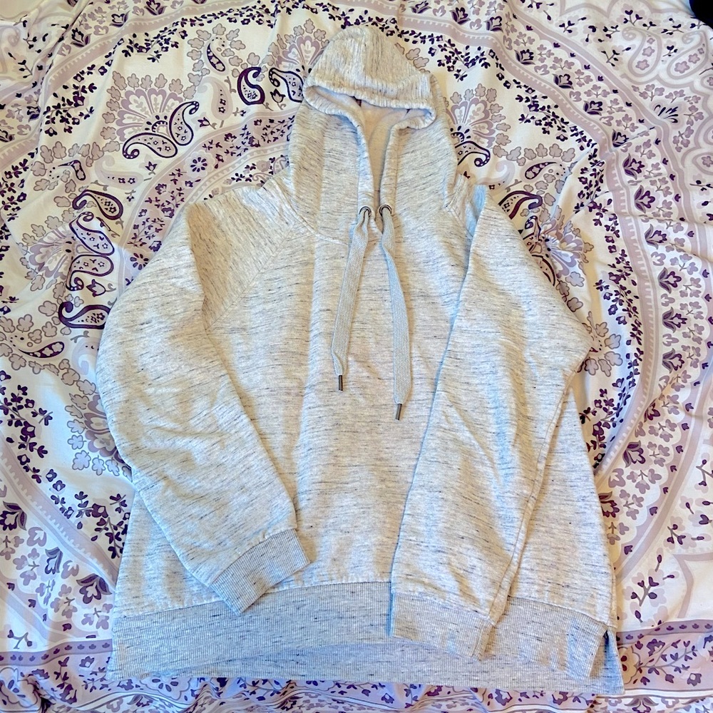 Fleece Grey Hoodie